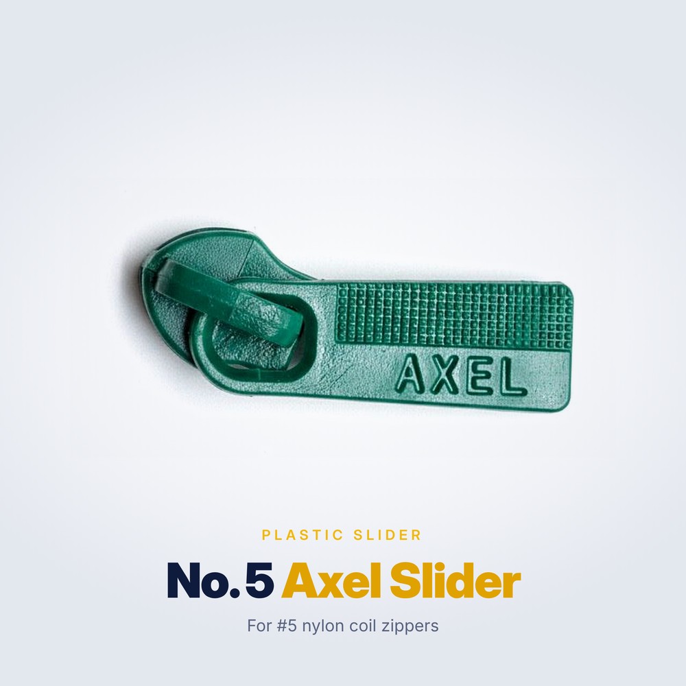 No. 5 plastic axel slider