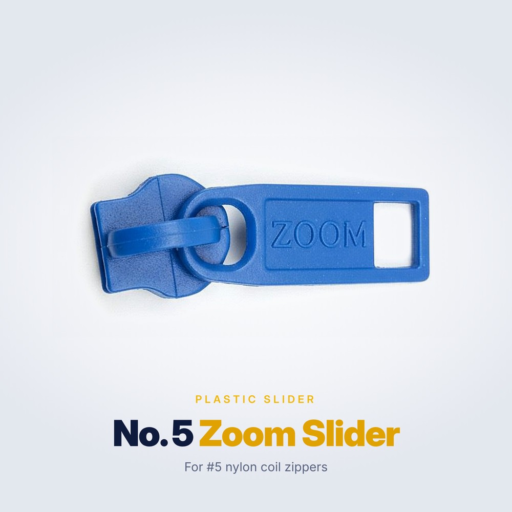 No. 5 plastic zoom slider