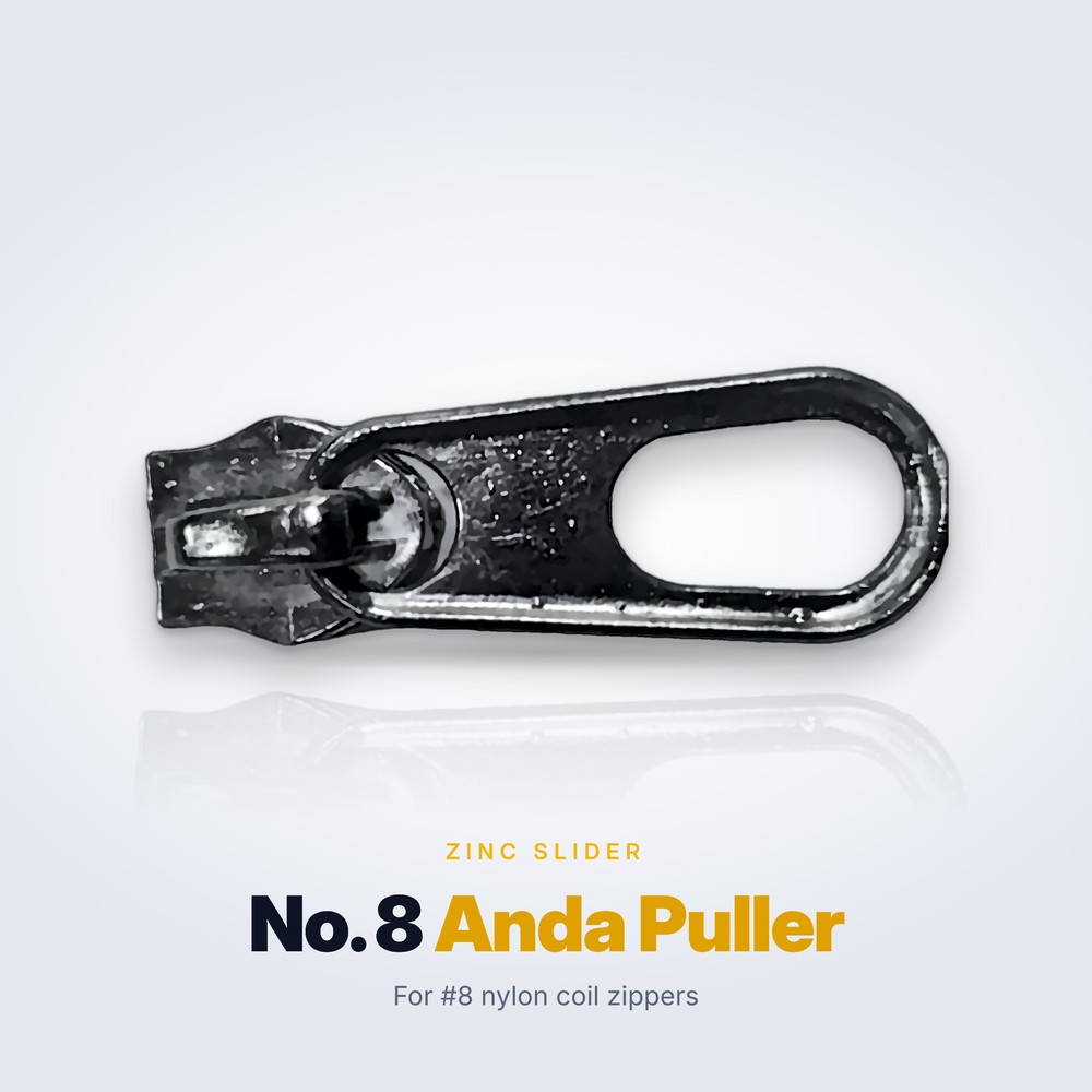 No. 8 zinc alloy slider, Anda Puller