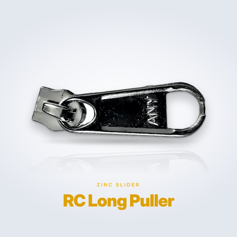 No. 8 zinc alloy slider, RC Long Puller
